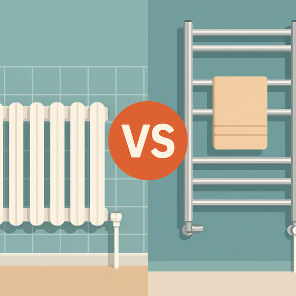 Toalleros vs Radiadores: ¿Cuál Elegir para tu Baño?