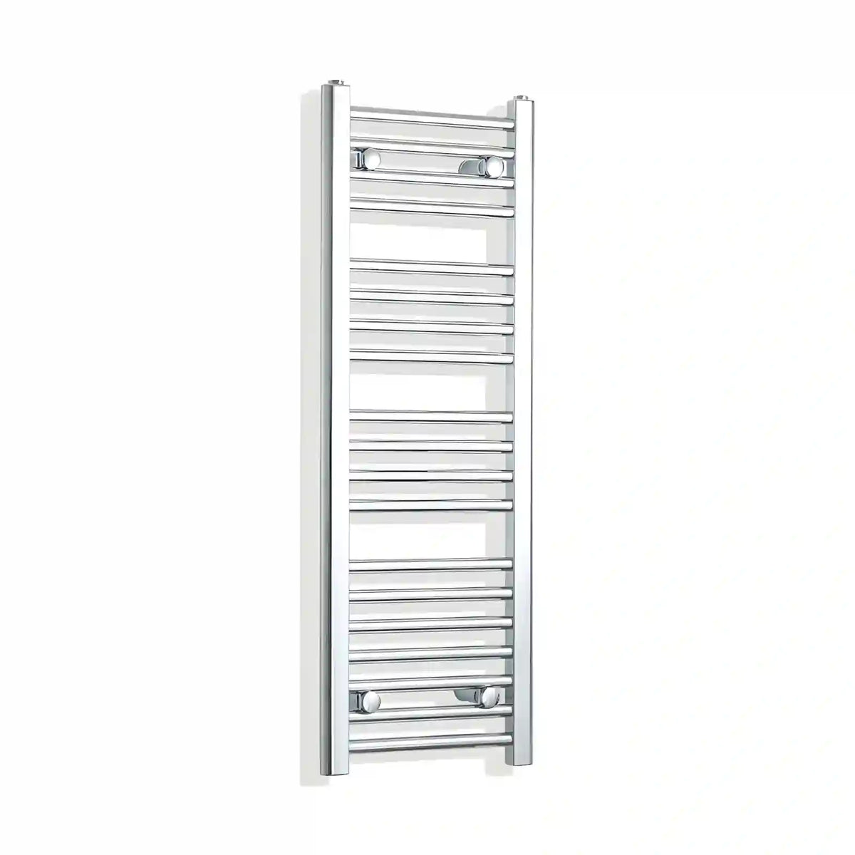 Radiador Toallero Cromado 300mm de Ancho Calefacción Central