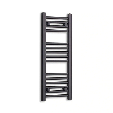 Radiador Toallero Negro 300mm de Ancho Calefacción Central