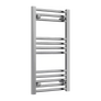 Radiador Toallero Cromado 400mm de Ancho Calefacción Central