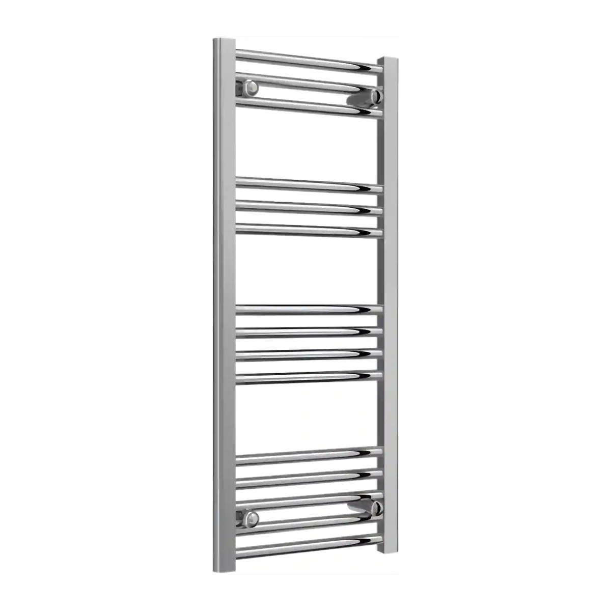 Radiador Toallero Cromado 400mm de Ancho Calefacción Central