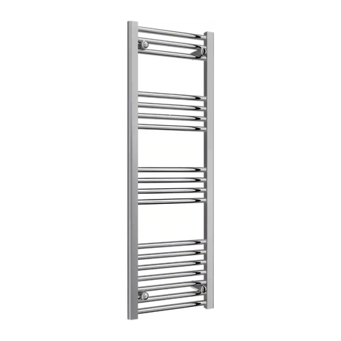 Radiador Toallero Cromado 400mm de Ancho Calefacción Central