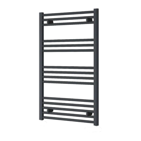 Radiador Toallero Antracita 600mm de Ancho Calefacción Central