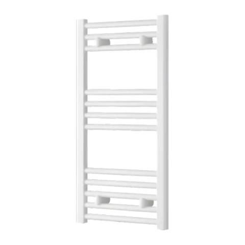 Radiador Toallero Blanco 400mm de Ancho Calefacción Central