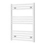 Radiador Toallero Blanco 600mm de Ancho Calefacción Central