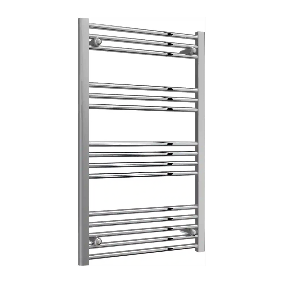Radiador Toallero Cromado 600mm de Ancho Calefacción Central
