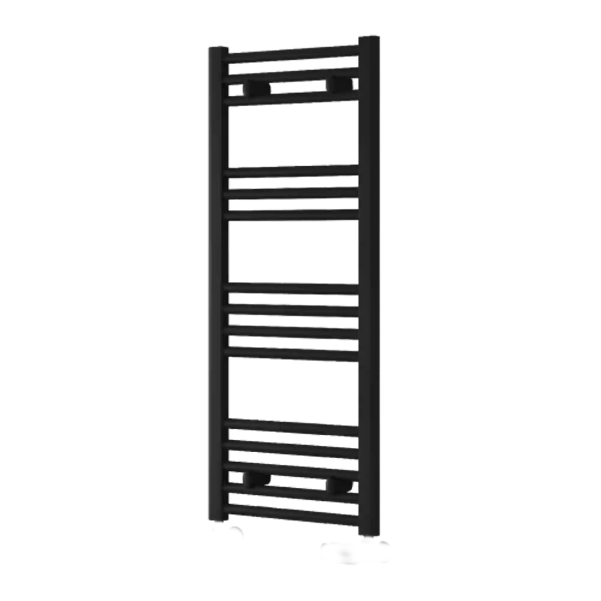 Radiador Toallero Negro 400mm de Ancho Calefacción Central