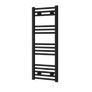 Radiador Toallero Negro 400mm de Ancho Calefacción Central