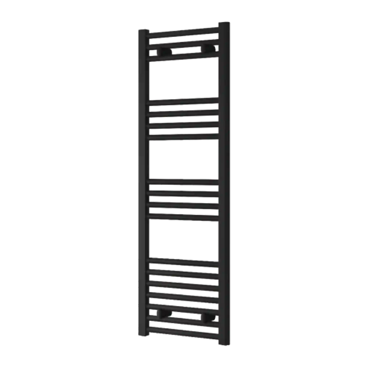 Radiador Toallero Negro 400mm de Ancho Calefacción Central
