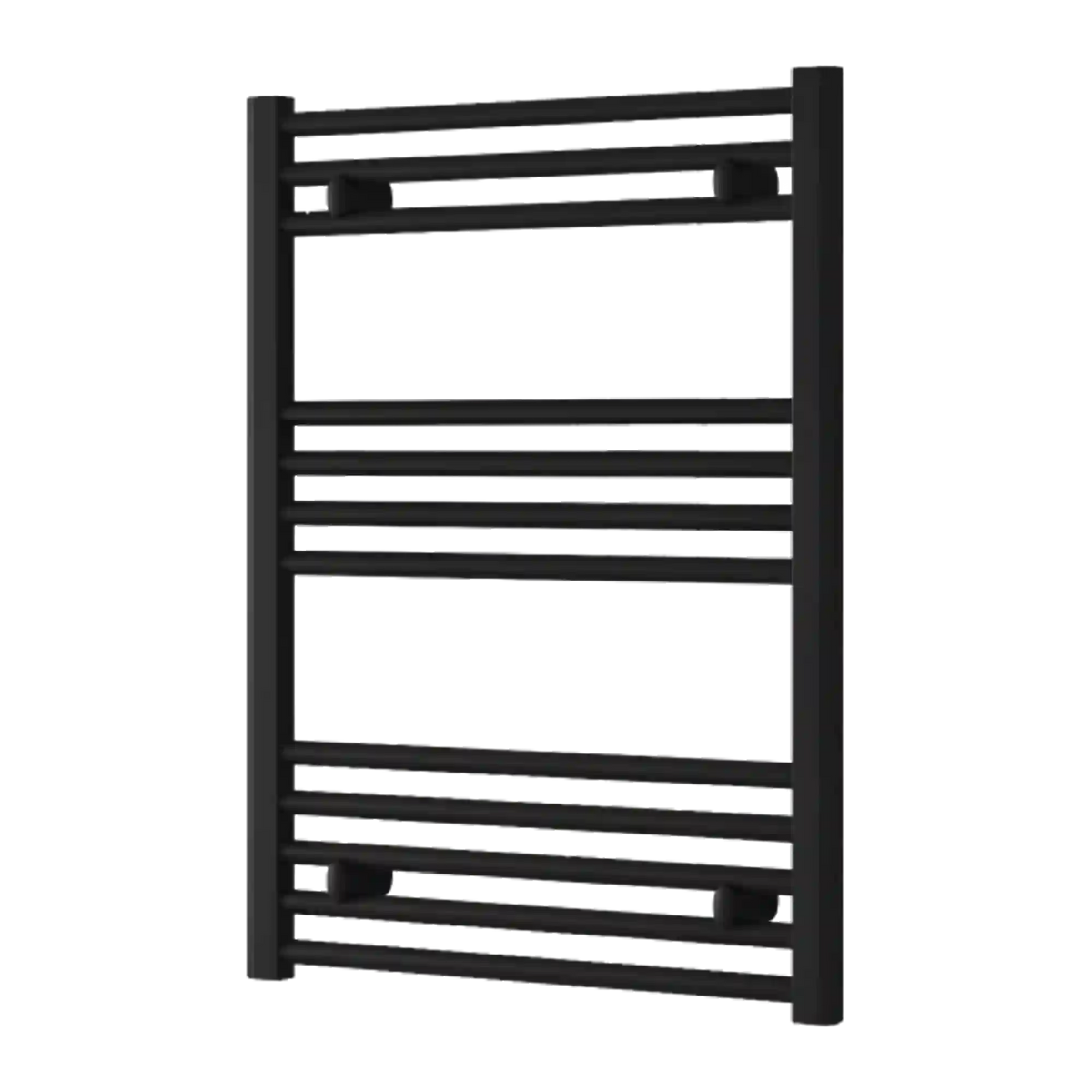 Radiador Toallero Negro 600mm de Ancho Calefacción Central