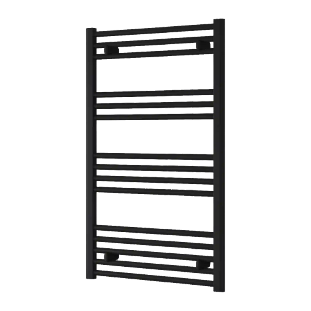 Radiador Toallero Negro 600mm de Ancho Calefacción Central