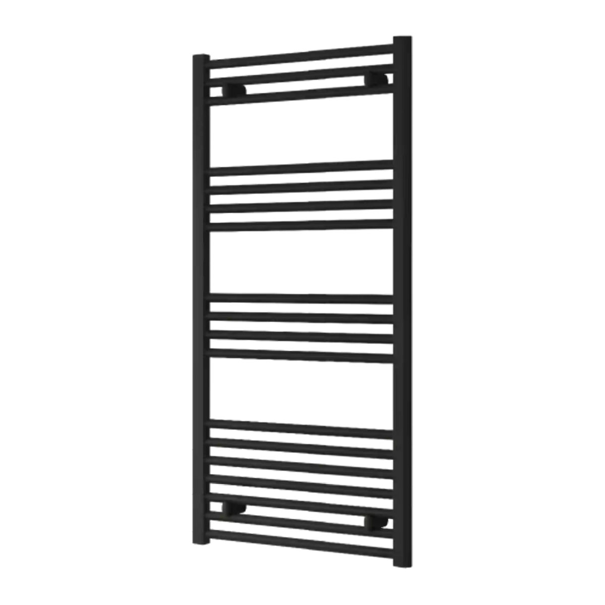 Radiador Toallero Negro 600mm de Ancho Calefacción Central