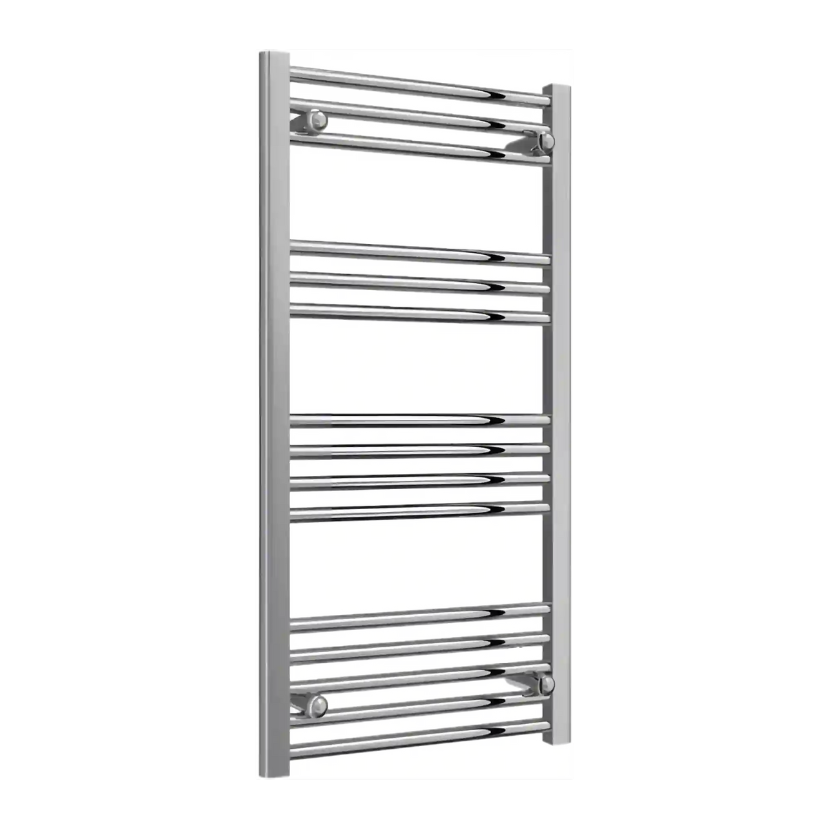 Radiador Toallero Cromado 500mm de Ancho Calefacción Central