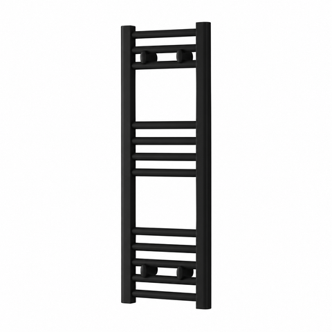 Radiador Toallero Negro 300mm de Ancho Calefacción Central