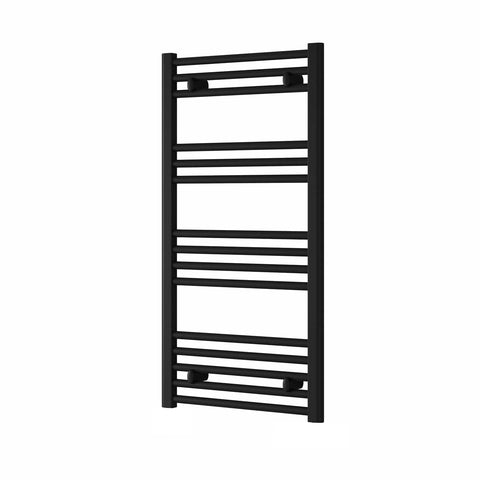 Radiador Toallero Negro 500mm de Ancho Calefacción Central