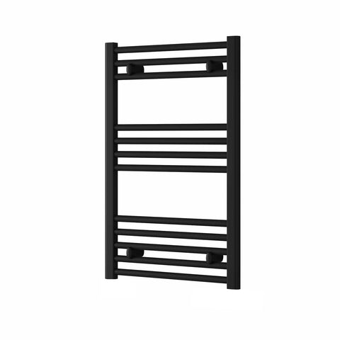 Radiador Toallero Negro 500mm de Ancho Calefacción Central
