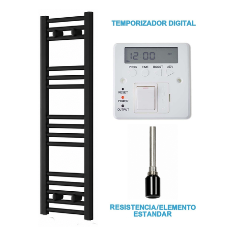 FB-30-100-PFT-SHE-TMR radiador toallero eléctrico con elemento estándar