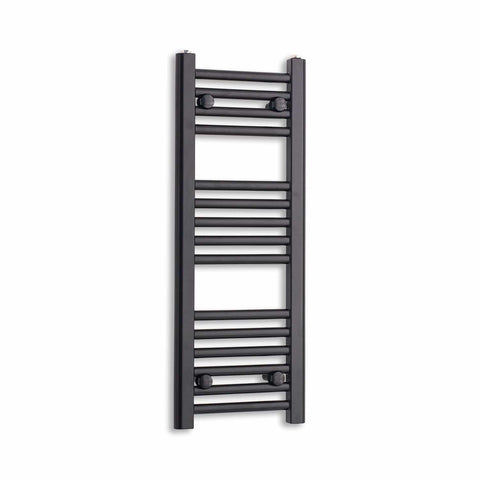 Radiador Toallero Negro 300mm de Ancho Calefacción Central