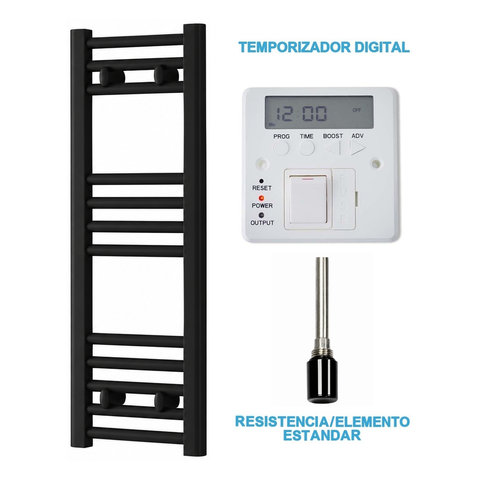 FB-30-80-PFT-SHE-TMR radiador toallero eléctrico con elemento estándar