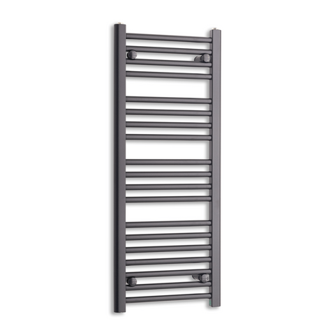 Radiador Toallero Negro 400mm de Ancho Calefacción Central