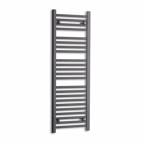 Radiador Toallero Negro 400mm de Ancho Calefacción Central