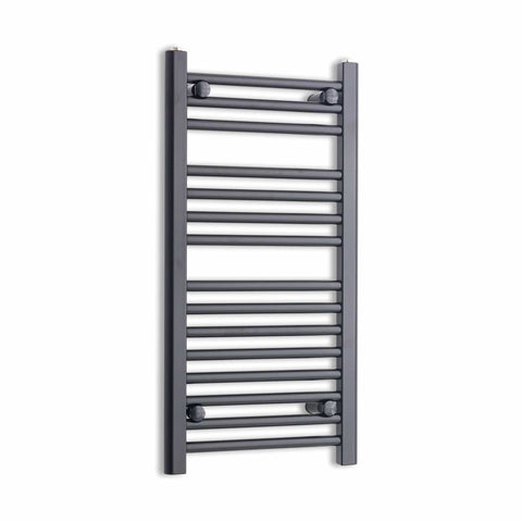 Radiador Toallero Negro 400mm de Ancho Calefacción Central