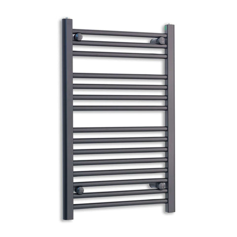 Radiador Toallero Negro 500mm de Ancho Calefacción Central