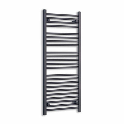 Radiador Toallero Negro 600mm de Ancho Calefacción Central