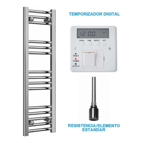 FC-30-100-PFT-SHE-TMR radiador toallero eléctrico con elemento estándar
