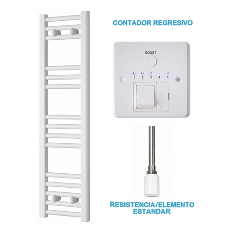 FW-30-100-PFT-SHE-BST radiador toallero eléctrico con elemento estándar
