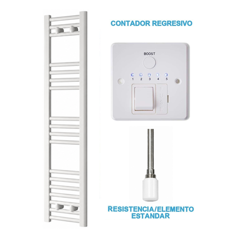 FW-30-120-PFT-SHE-BST radiador toallero eléctrico con elemento estándar