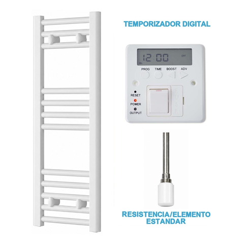 FW-30-80-PFT-SHE-TMR radiador toallero eléctrico con elemento estándar
