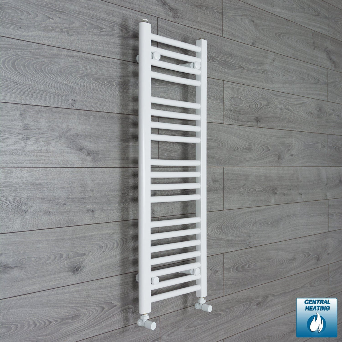 Radiador Toallero Blanco 300mm de Ancho Calefacción Central