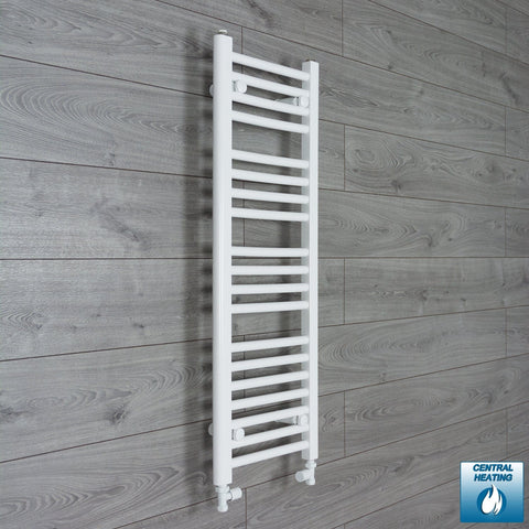 Radiador Toallero Blanco 300mm de Ancho Calefacción Central