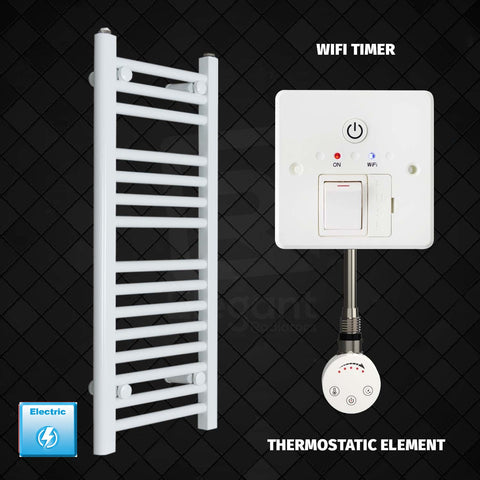 Radiador Toallero Eléctrico Blanco de 400 mm de Ancho