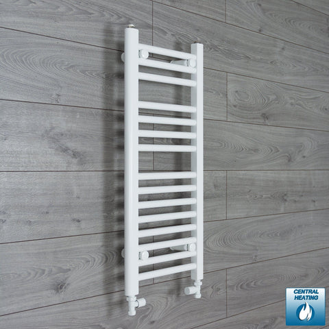 Radiador Toallero Blanco 300mm de Ancho Calefacción Central