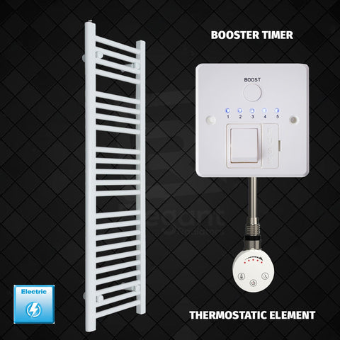 Radiador Toallero Eléctrico Blanco de 500 mm de Ancho