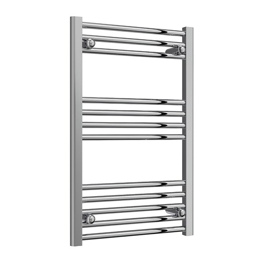 Radiador toallero eléctrico cromado de 500 x 800 mm