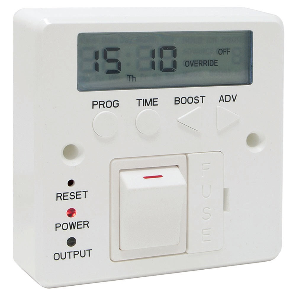 Controlador de Pared con Temporizador Digital de Interruptor Termofusible 5